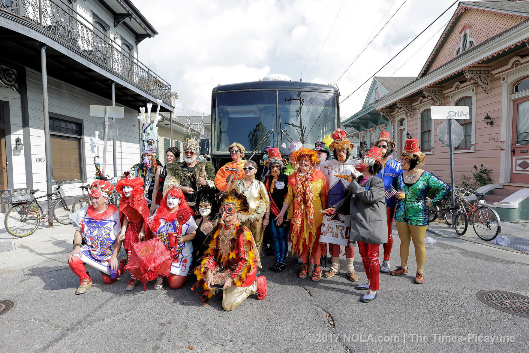 Mardi Gras: Societe de Sainte Anne meanders through New Orleans neighborhoods